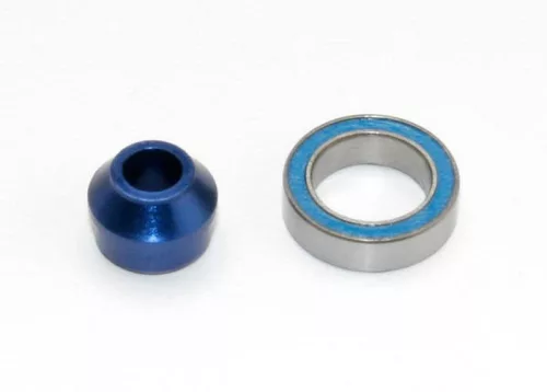 Csapágyadapter 6061-T6 alumínium kék (1) TRAXXAS 4x4 modellek
