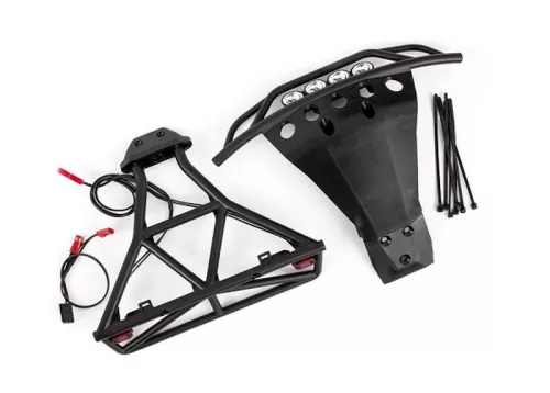 LED lámpa szett komplett (első/hátsó lökhárítóval + BEC Y-kábellel) TRAXXAS 4x4&VXL Slash