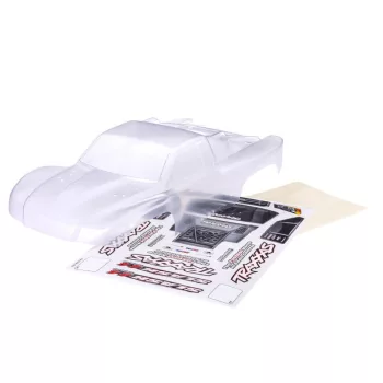 Slash 4x4 karosszéria átlátszó, dekorációkkal