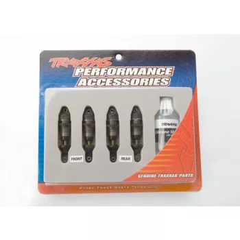   GTR 1/16 lengéscsillapítók (Teflon és TiN bevonattal) (4) TRAXXAS 1/16 Slash, E-Revo, Summit és TRX-4 Traxx