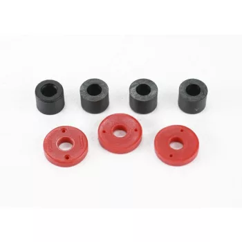   Dugattyúlemez (2x0,5 mm-es furat) GTR 1/16 lengéscsillapítókhoz (4 db) TRAXXAS 1/16 Slash, E-Revo, Summit és TRX-4 Traxx