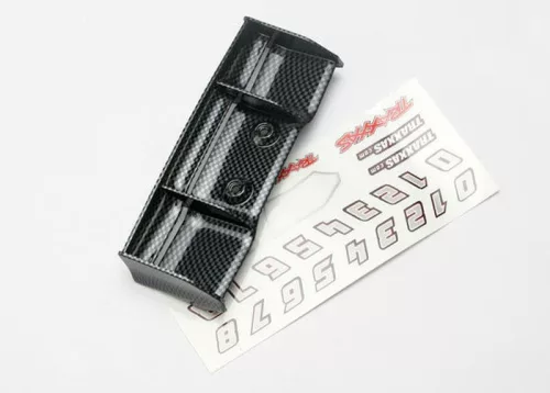 Hátsó szárny karbonból készült TRAXXAS 1/16 E-Revo