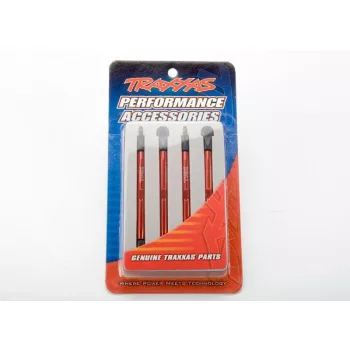   Alumínium piros összekötőrudak első/hátsó (4) TRAXXAS 1/16 E-Revo, Summit