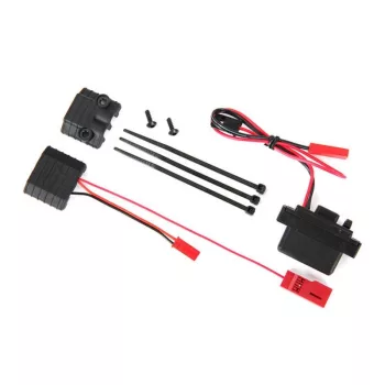   Tápegység és kapcsoló a TRAXXAS 1/16 Summit, E-Revo LED lámpához