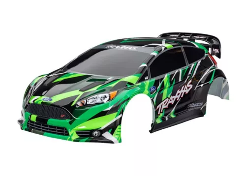 karosszéria Ford Fiesta ST Rally zöld