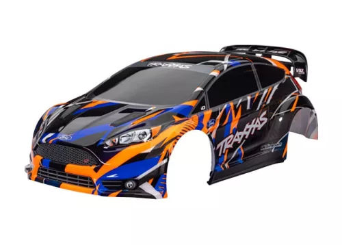 karosszéria Ford Fiesta ST Rally narancssárga