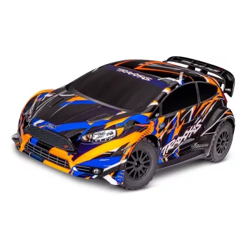 TRAXXAS Ford Fiesta ST narancs 1/10 Rally VXL RTR