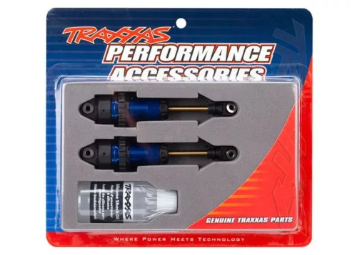 GTR lengéscsillapító L kék (teflon és titán bevonattal) (2) TRAXXAS 4x4&VXL Slash, Rustler, Stampede, Hoss