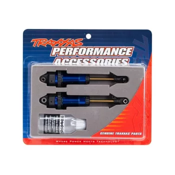   GTR lengéscsillapítók XXL kék (teflon és titánbevonattal) (2 db) TRAXXAS 4x4 és VXL Slash, Rustler, Stampede, Hoss