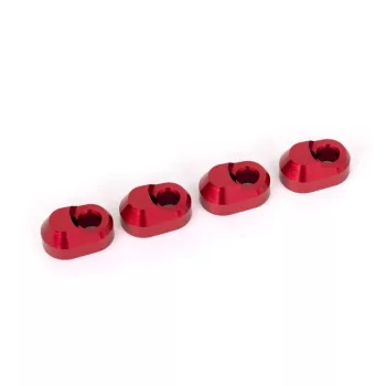   Lengőkar csaptartók (4) Alumínium piros TRAXXAS X-Maxx, XRT, Maxx
