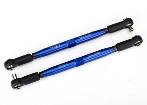 Kerékösszetartást szabályozó rúd, 7075-T6 alumínium, kék 157mm (2) TRAXXAS X-Maxx
