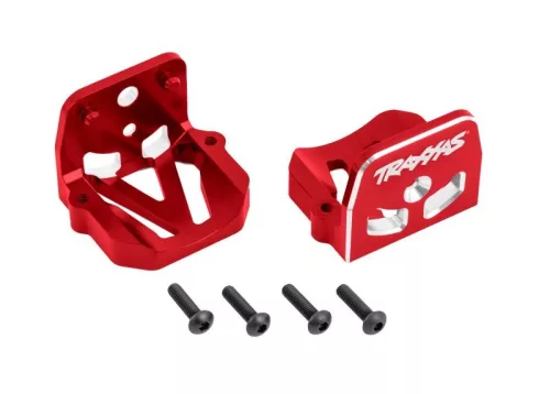 Motortartó bak alumínium, piros TRAXXAS X-Maxx, XRT