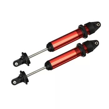   GTX lengéscsillapítók, alumínium, piros (2) TRAXXAS X-Maxx-hoz