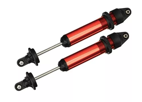 GTX lengéscsillapítók, alumínium, piros (2) TRAXXAS X-Maxx-hoz