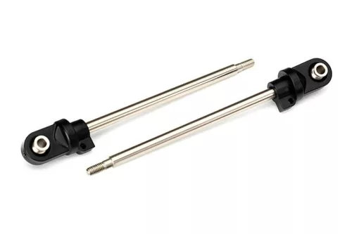 GTX lengéscsillapító dugattyúrúd 110mm (2) TRAXXAS X-Maxx (acél, krómozott)