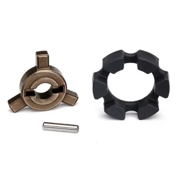   Cush Drive Key és elasztomer lengéscsillapító, csappal TRAXXAS X-Maxx, XRT-hez