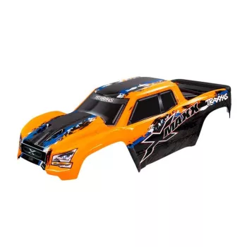 karosszéria X-Maxx narancssárga, matricákkal