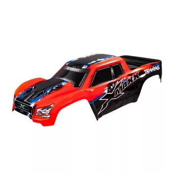 karosszéria X-Maxx piros, matricákkal