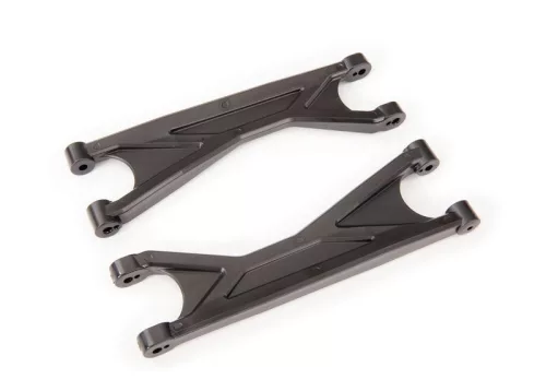Erősített felső lengőkarok, fekete, bal/jobb, elöl/hátul (2) TRAXXAS X-Maxx