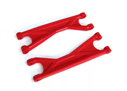 Erősített felső lengőkarok, piros, bal/jobb, elöl/hátul (2) TRAXXAS X-Maxx