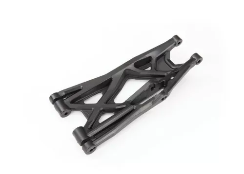Erősített bal alsó lengőkar, fekete, elöl/hátul (1) TRAXXAS X-Maxx