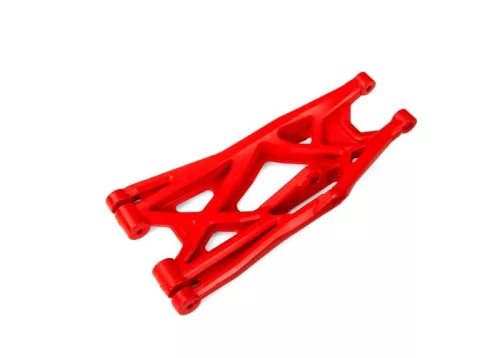 Erősített bal alsó lengőkar, piros, elöl/hátul (1) TRAXXAS X-Maxx