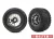 Gravix BELTED gumiabroncsok XRT felniken, fekete-króm, 24 mm (2) Traxxas X-Maxx, XRT-hez