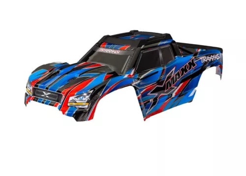 Karosszéria X-MAXX kék komplett TRAXXAS