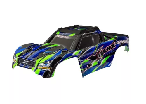 Karosszéria X-MAXX zöld komplett TRAXXAS