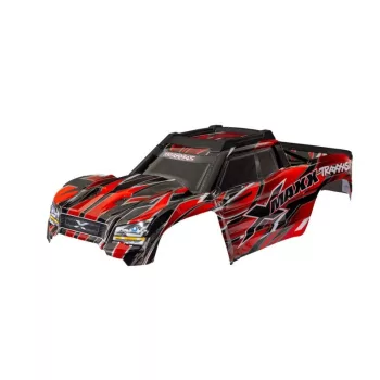 Karosszéria X-MAXX piros komplett TRAXXAS