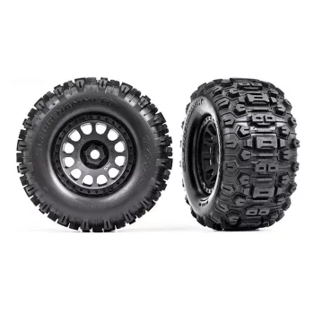   Sledgehammer gumiabroncsok XRT felniken, fekete (2) TRAXXAS XRT, X-Maxx