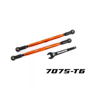   Wide-X-Maxx összetartást állító rudak 7075-T6 alumínium narancs 188mm (2) TRAXXAS X-Maxx, XRT