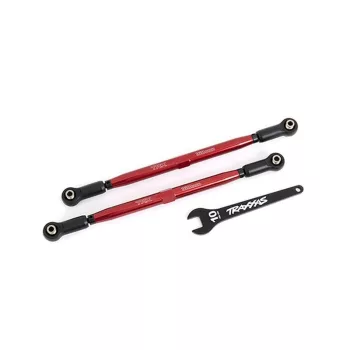   Wide-X-Maxx összetartást állító rudak 7075-T6 alumínium piros 188mm (2) TRAXXAS X-Maxx, XRT