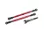 Wide-X-Maxx összetartást állító rudak 7075-T6 alumínium piros 188mm (2) TRAXXAS X-Maxx, XRT