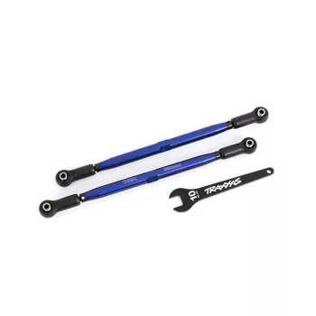   Wide-X-Maxx összetartást állító rudak 7075-T6 alumínium kék 188mm (2) TRAXXAS X-Maxx, XRT