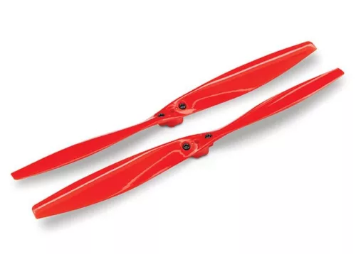 Rotorlapát-készlet, piros, csavarokkal (2) TRAXXAS Aton