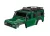 Land Rover Defender karosszéria, zöld, kiegészítőkkel, TRAXXAS TRX-5