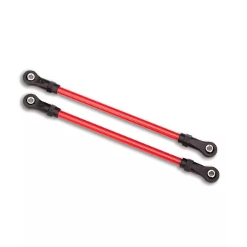   Hátsó felső acél lengőkar, piros, 5x115mm (2 db) TRAXXAS TRX-4 (TRX8140R-hez)