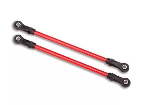 Hátsó felső acél lengőkar, piros, 5x115mm (2 db) TRAXXAS TRX-4 (TRX8140R-hez)