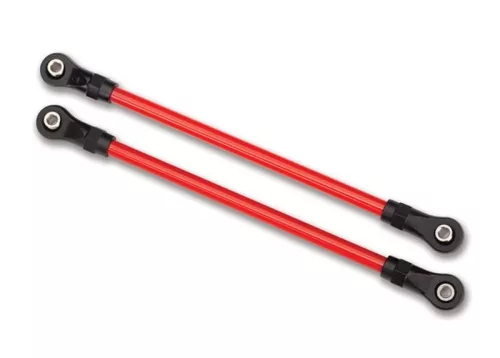 Hátsó alsó acél lengőkar, piros, 5x115mm (2 db) TRAXXAS TRX-4 (TRX8140R-hez)