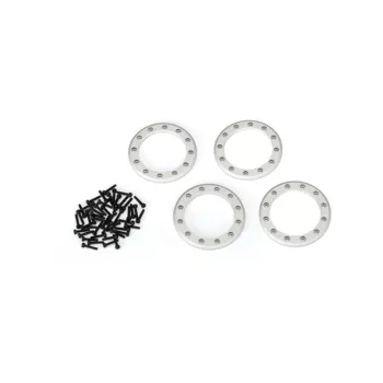   Beadlock 1.9 alumínium szatén gyűrű csavarokkal (4 db) TRAXXAS TRX-4 (Method 105 felnihez)