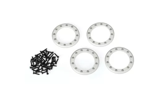 Beadlock 1.9 alumínium szatén gyűrű csavarokkal (4 db) TRAXXAS TRX-4 (Method 105 felnihez)