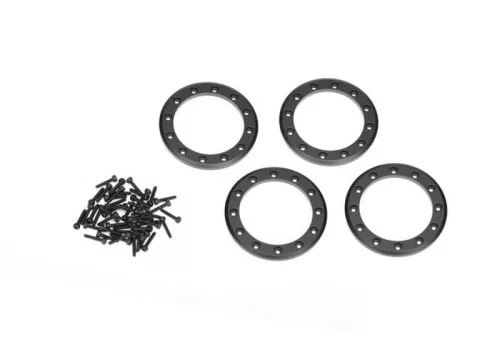 Beadlock 1.9 alumínium fekete gyűrű csavarokkal (4 db) TRAXXAS TRX-4 (Method 105 felnihez)