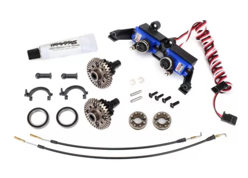 T-Lock differenciálzár készlet szervóval és kábellel TRAXXAS TRX-4&6-hoz (4 csatornás adót igényel)