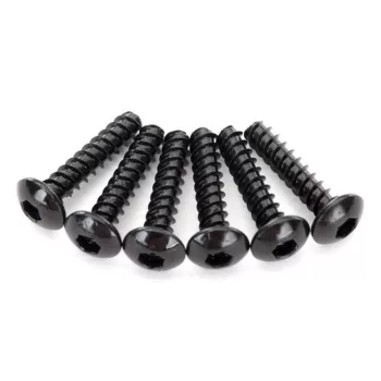   2,6x12 mm-es félgömbfejű csavarok belső hatszöggel (6 db) TRAXXAS TRX-4&6 (önmetsző)