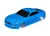 Ford Mustang karosszéria, kék, TRAXXAS 4-Tec 2.0 matricával
