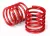 Piros lengéscsillapító rugó (4.4-es) (2) Ultra rugóstag rövid TRAXXAS 4-Tec 2.0&3.0-hoz