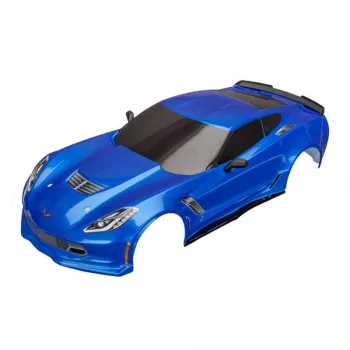  Chevrolet Corvette Z06 kék karosszéria TRAXXAS 4-Tec 2.0 kiegészítőkkel, Ford GT