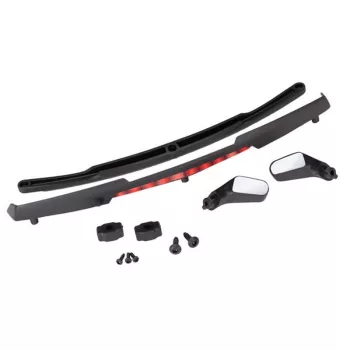   Oldalsó tükrök és spoiler konzollal TRX8386 TRAXXAS 4-Tec 2.0, Ford GT-hez