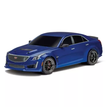   Cadillac CTS-V kék karosszéria kiegészítőkkel és matricákkal TRAXXAS 4-Tec 2.0, Ford GT